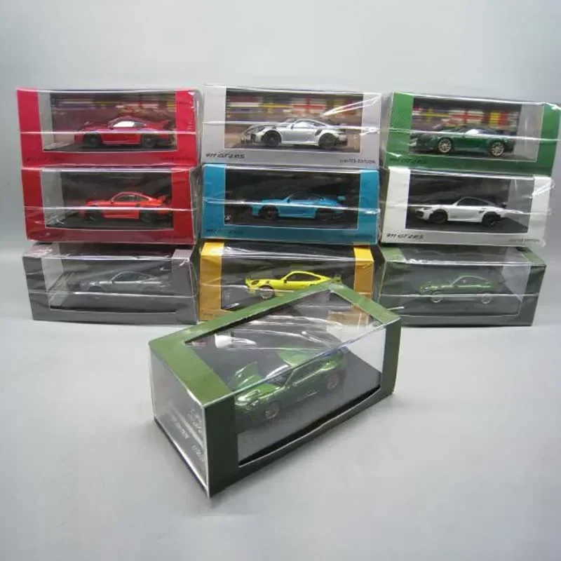 Diecast 1:64 Scale Original Car 911 Model Alloy  Metal Collection Vehicle Souvenir Display Toys Ornament Show Decoration Gifts