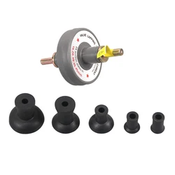 Outil de rodage de assujetpour perceuse, kit de meulage de assujet, kit évasé avec 5 aspiration standardisée, 16,20mm, 30mm, 35mm et 45mm
