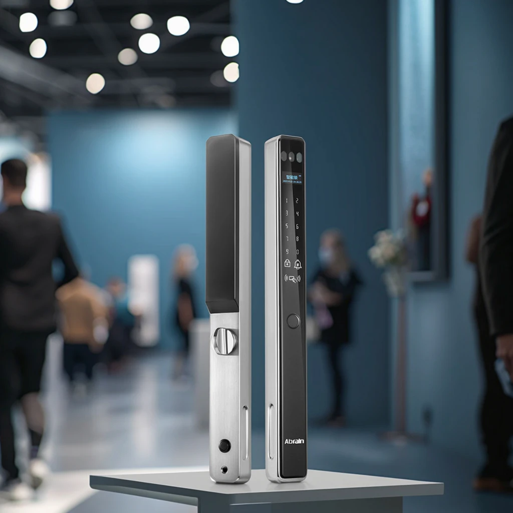 Riconoscimento facciale 3D Smart Door IC Card Password Sicurezza Porta Telecamera Impronta digitale digitale