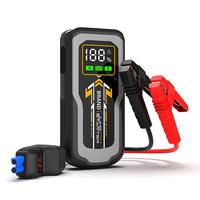 12V 2000A Car Jump Starter with LED Light Lithium Ion Battery Pack Motorcycle Boost 16000mAh