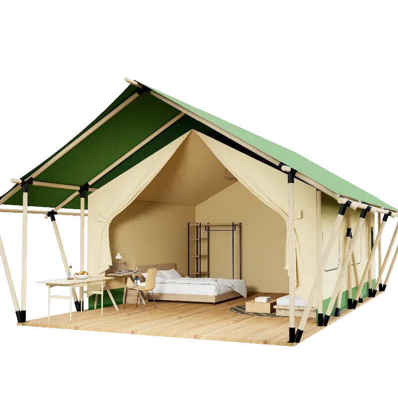 

Outdoor Luxury Cabin Bathroom Hotel Luxury tent with eco-holiday tent cabin bathroom