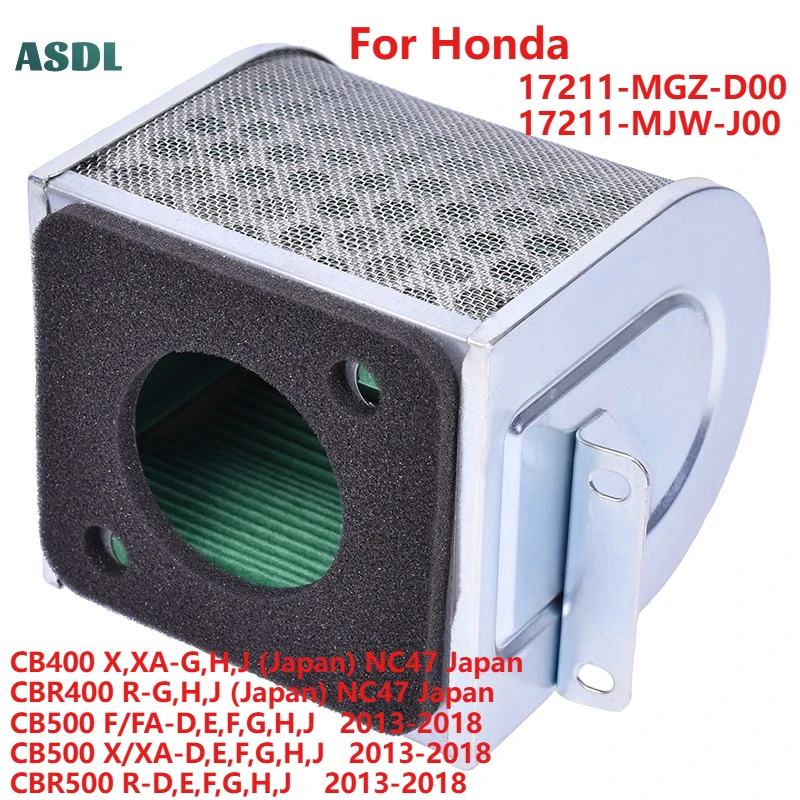 

Motorcycle Air Filter Air Cleaner for Honda CB400 NC47 CBR400 CB500 F/FA-D E F G H J 2013-2018 CB 500 X CBR500 R CBR 500