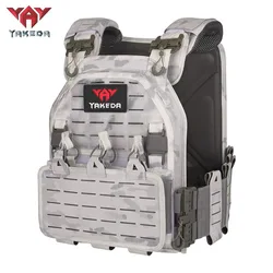 YAKEDA Tactical Vest Outdoor Hunting Plate Carrier Protective Adjustable Vest Airsoft Carrier Combat Equipment 6094 vest