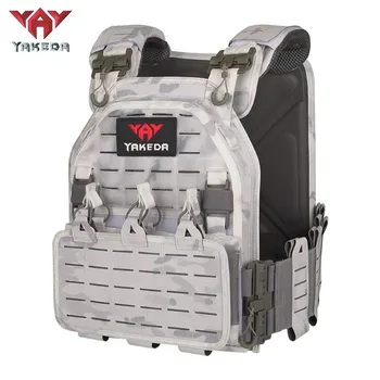 Yakeda Tactisch Vest Outdoor Jacht Plaat Drager Beschermende Verstelbare Vest Airsoft Carrier Gevechtsuitrusting 6094 Vest
