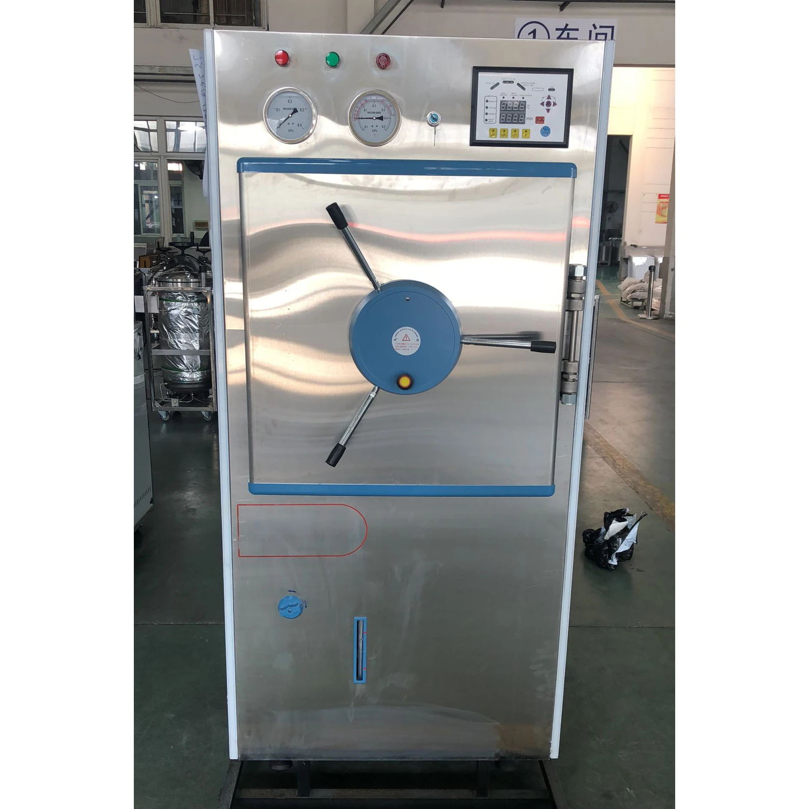 Esterilizador médico de los esterilizadores de vapor de presión horizontal de la autoclave 300L