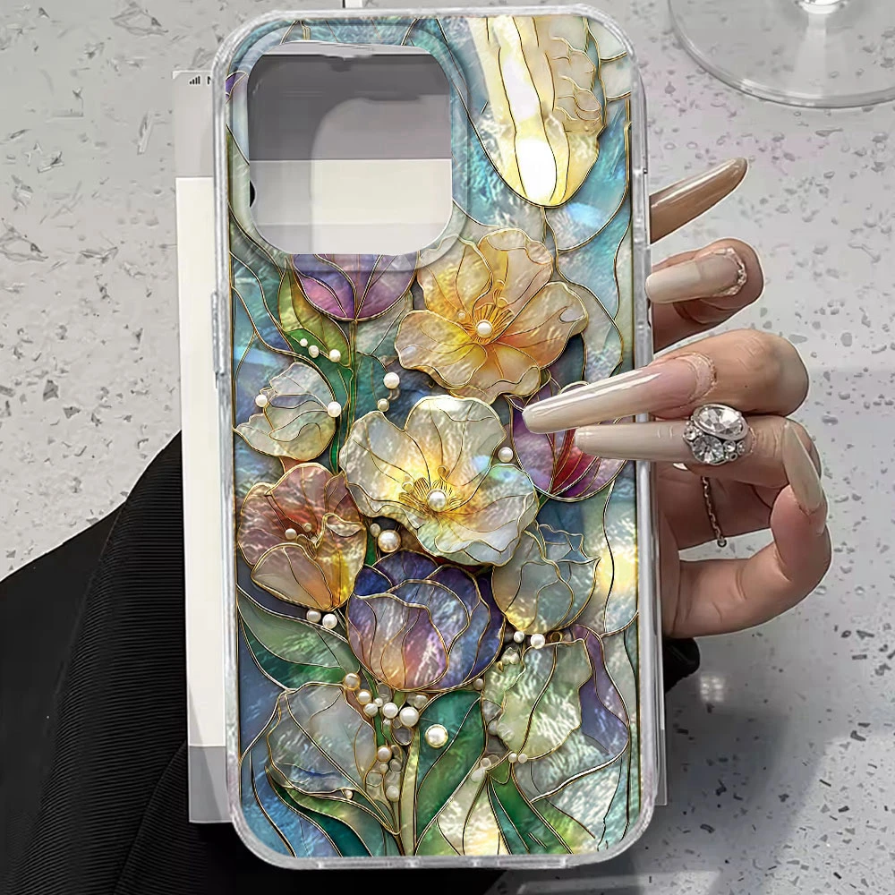 Rosa Trompetenblumen-Handyhülle für Honor 400 200 Smart Pro Magic7 6 5 70 Lite X9a X9c X9b X8b X8a X8c X7c X7b X6c X6b X6 Cover – Detail 6