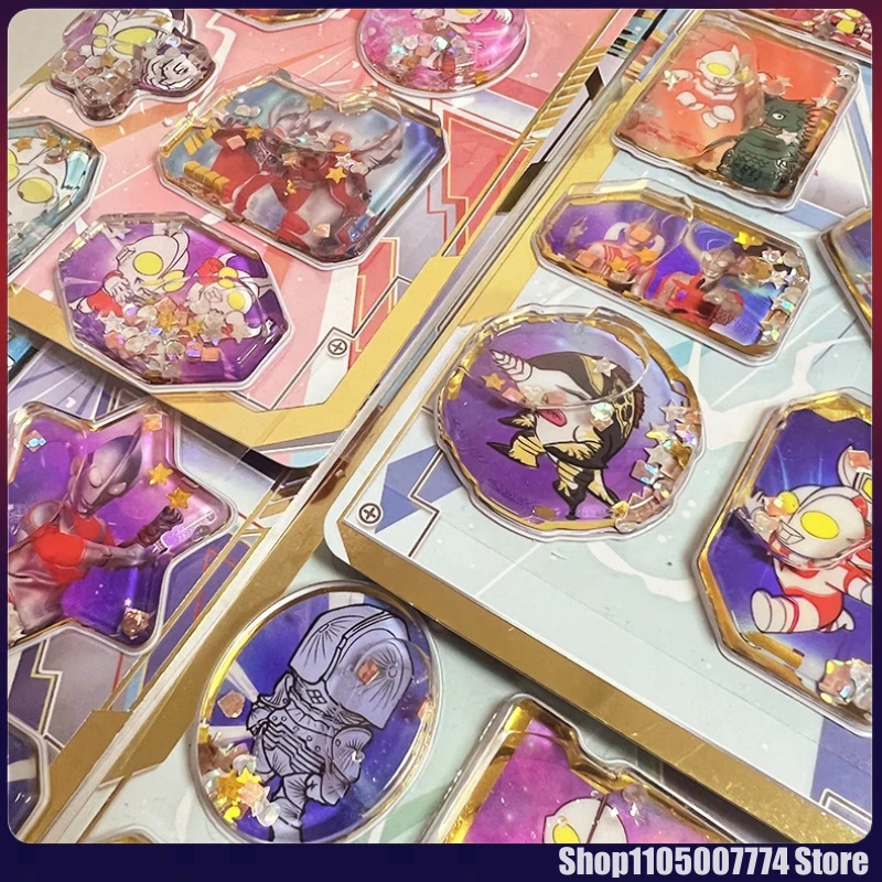 1/4 قطعة الكرتون الترامان ثلاثية الأبعاد هزة ملصق لطيف Diy بها بنفسك حافظة الهاتف المحمول ملصق مزخرفة طالب القرطاسية كتيب ملصقات كتيب #3