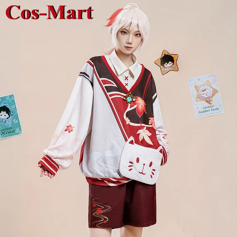 

Cos-Mart Game Genshin Impact Kaedehara Kazuha Cosplay Costume Fashion Handsome Autumn Winter Sports Leisure Hoodie Daily Wear