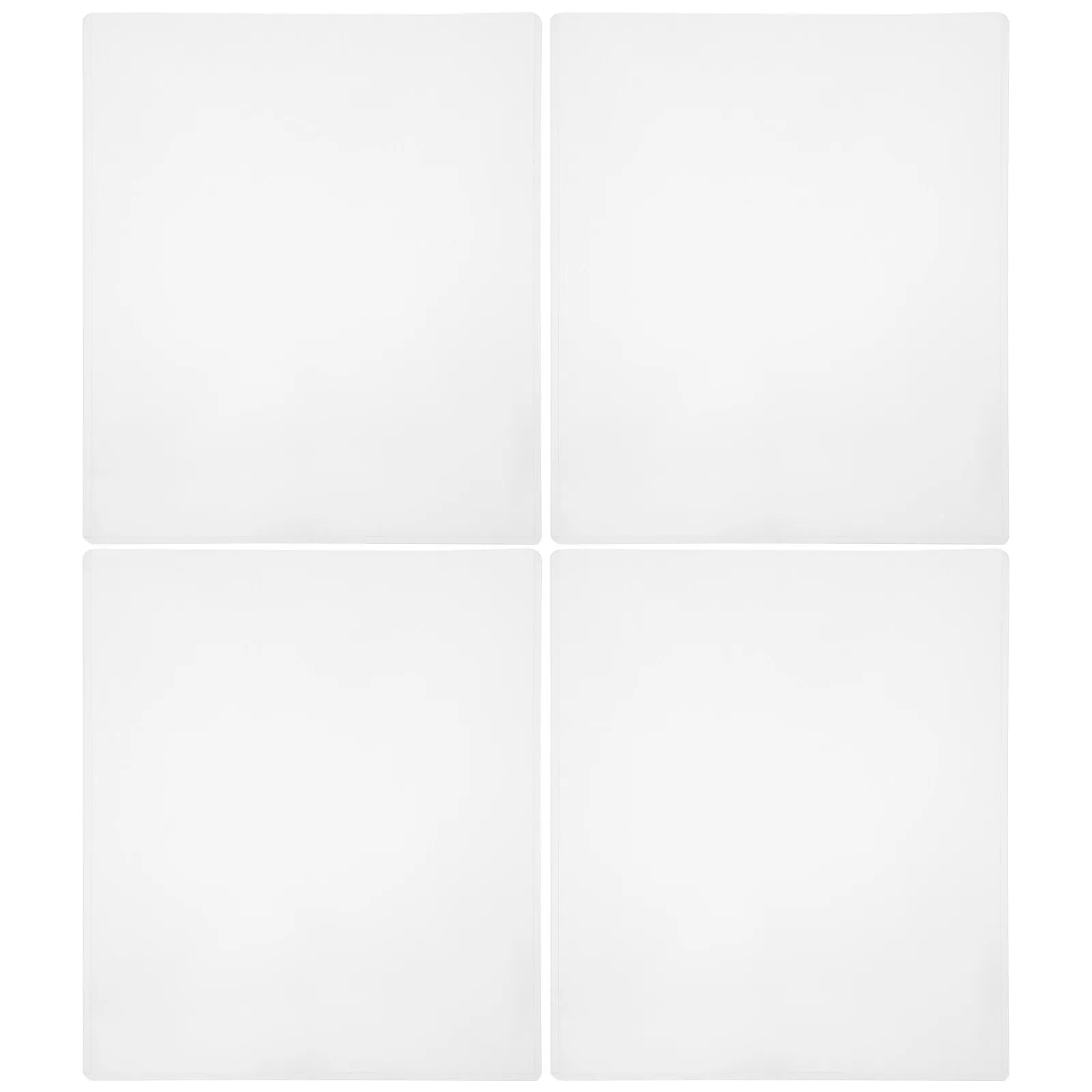 

10Pcs Transparent Plastic Photo Sleeves Heavy Duty PVC Page Protectors for 8.5 X 11 Inch Photos Documents Certificates Poster