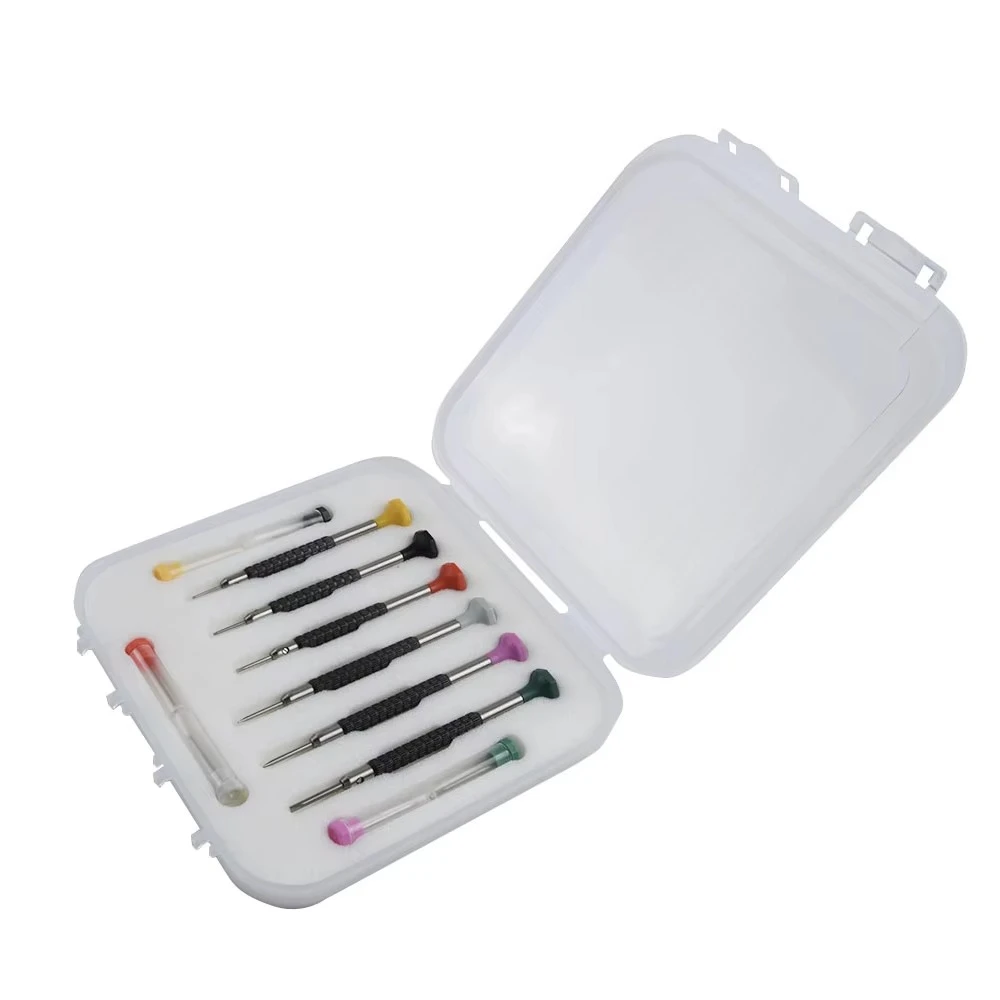 

Инструмент для ремонта часов, набор из 6 шт., отвертка для ремонта корейских часов, винт, открытая крышка, ремонт механизма