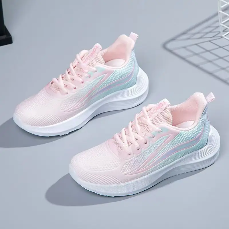 Fashion Women Sneakers Casual Walking Shoes Lightweight Breathable Running Trainers Outdoor Gym Sports Shoes Soft Bottom Lady