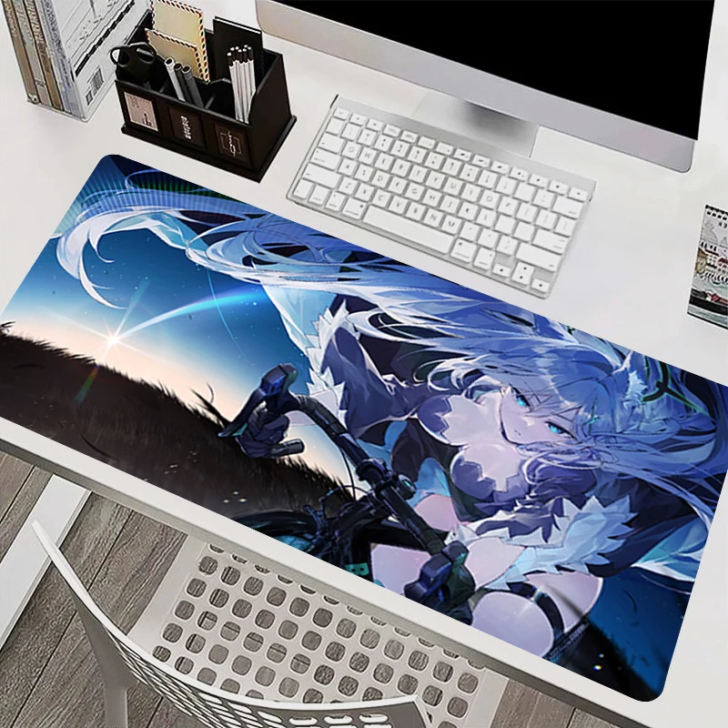 Mouse Pad Gaming Desk Mat Blue Archive Sunaookami Shiroko Anime Mouse Mat kawaii Keyboard Pad Gamer Rug Mousepad Home Table Pad