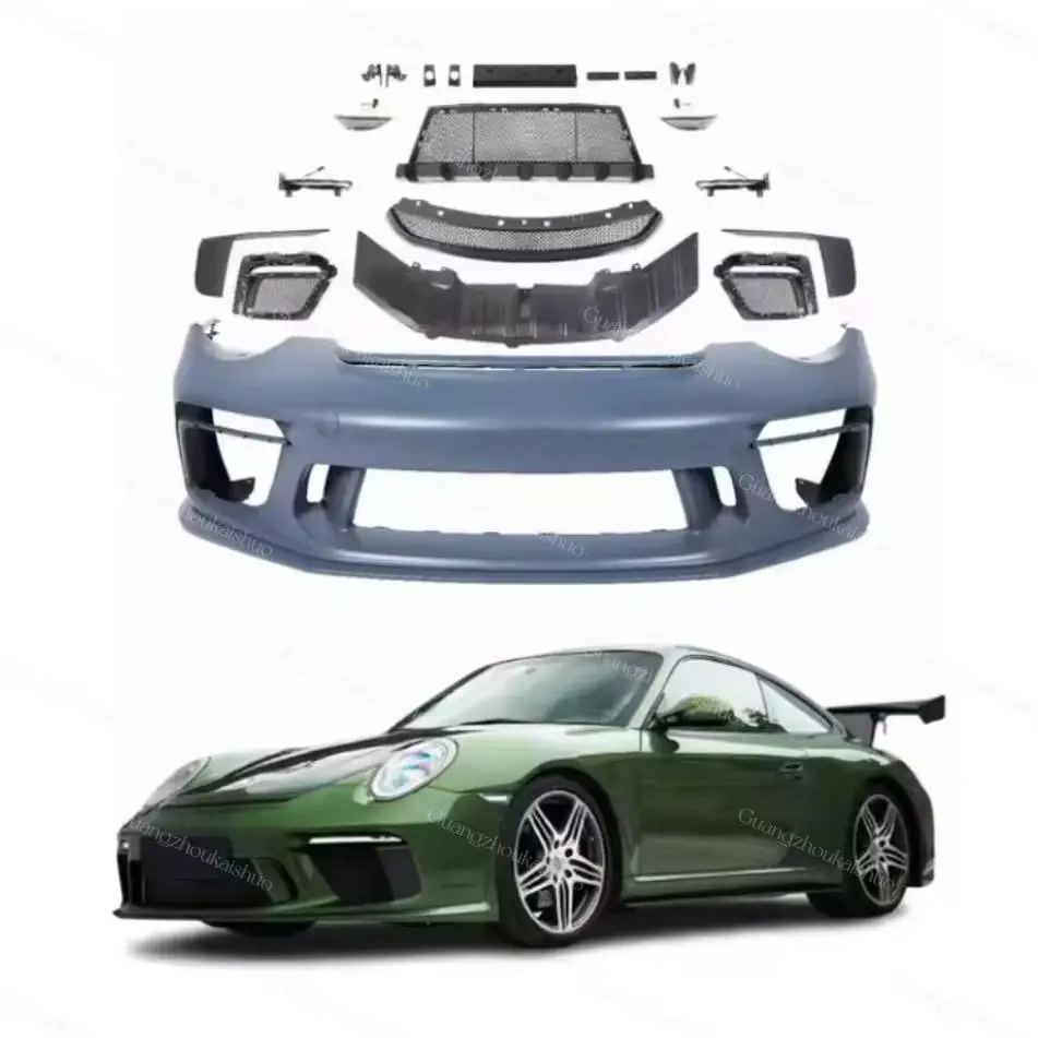 

Car Bodykit Front Bumper Upgrade to 991 GT3 Body Kit for Porsche 911 997.1 997.2