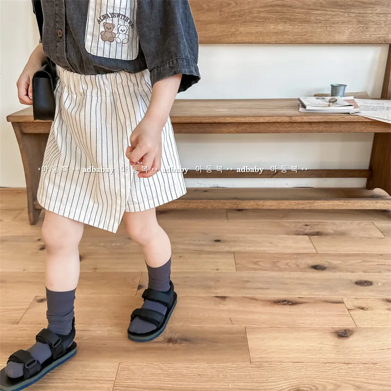 2025 Korean Children's Clothing Summer New Girls Korean Version Children's Summer Shorts Culottes Children's Pants