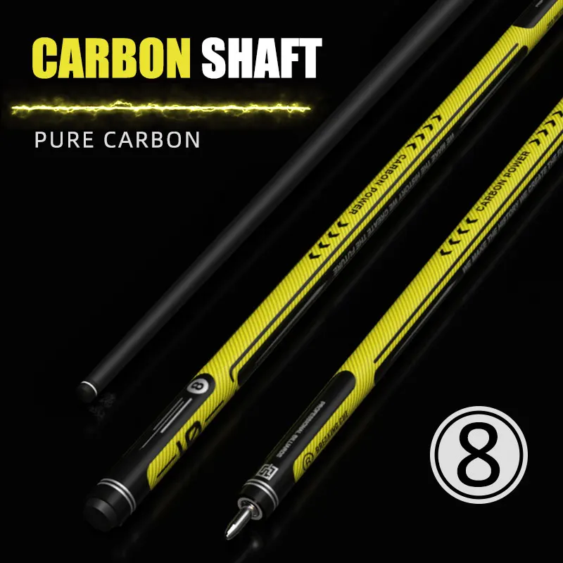 Carbon Fiber Shaft Titan Series Punch Pool Cue Break Jump Cue Billiard Stick Super Decal Butt Professional Taco De Billar 2023