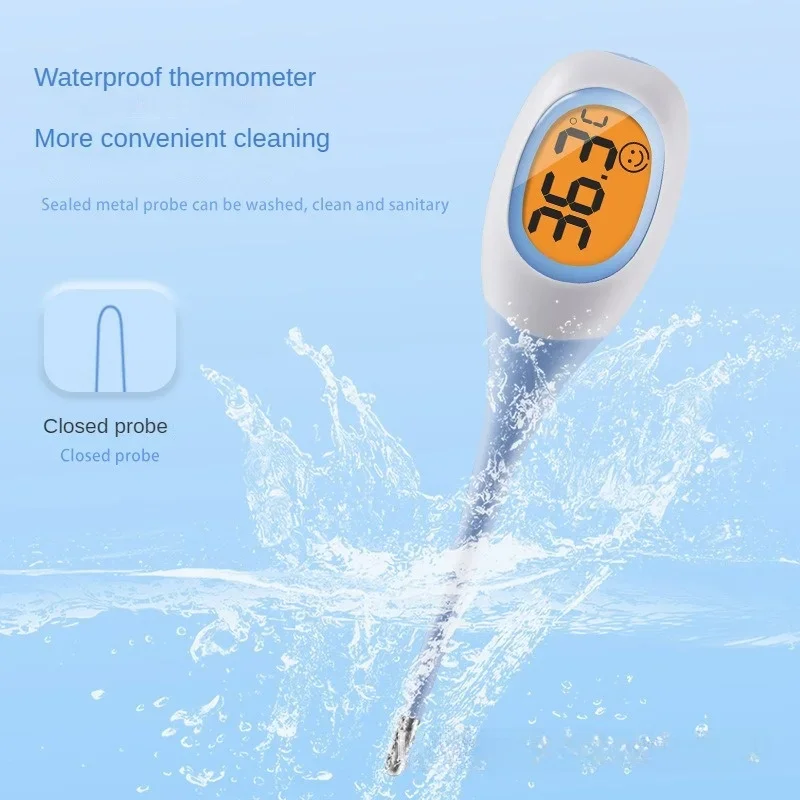 Fast Measurement Fever Thermometer Medical Household Digital LCD Thermometer Soft Head 8 Seconds Child Body Measure Merchandises