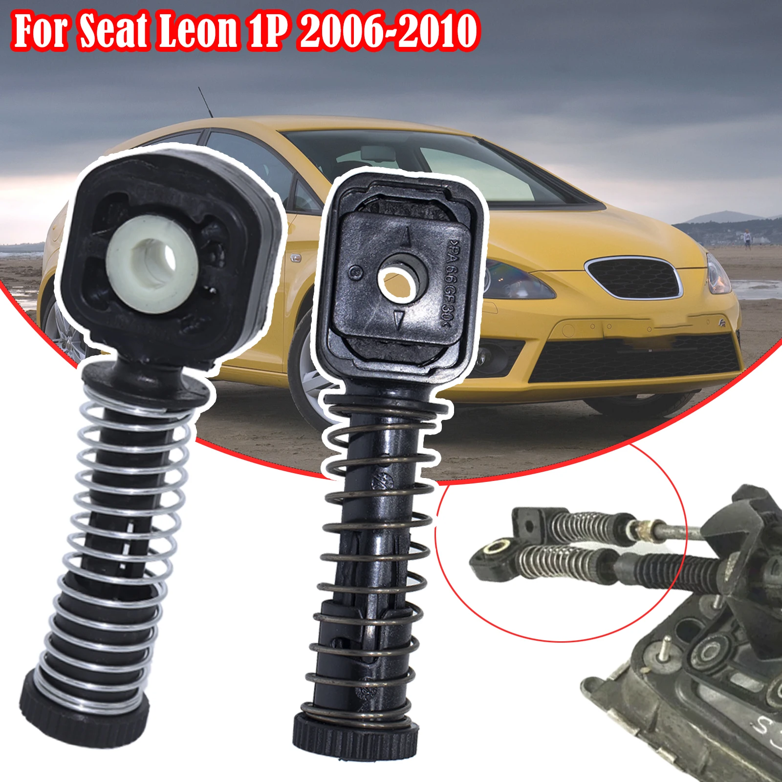 

Gear shift linkage For Seat Leon 1P Manual Gearbox Shaft Selector Change Lever Shifter Cable Linkage Rod End 2006 2007 - 2010