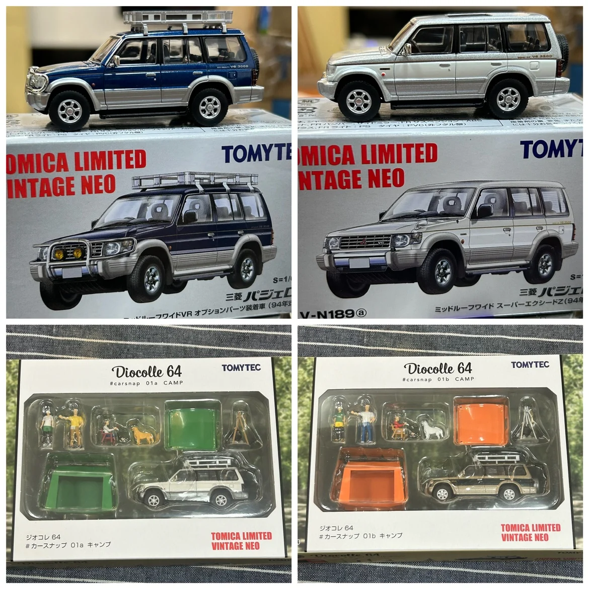 

Tomytec Tomica TLV N206A N189A/B Car Snap 01A/B PAJERO Out of Print Limited Edition Simulation Alloy Static Car Model Toy Gift