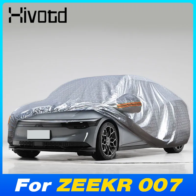 

Dustproof Car Body Cover Outdoor Waterproof Sunshade Protection Trim Exterior Modified Styling Accessories For ZEEKR 007 2024