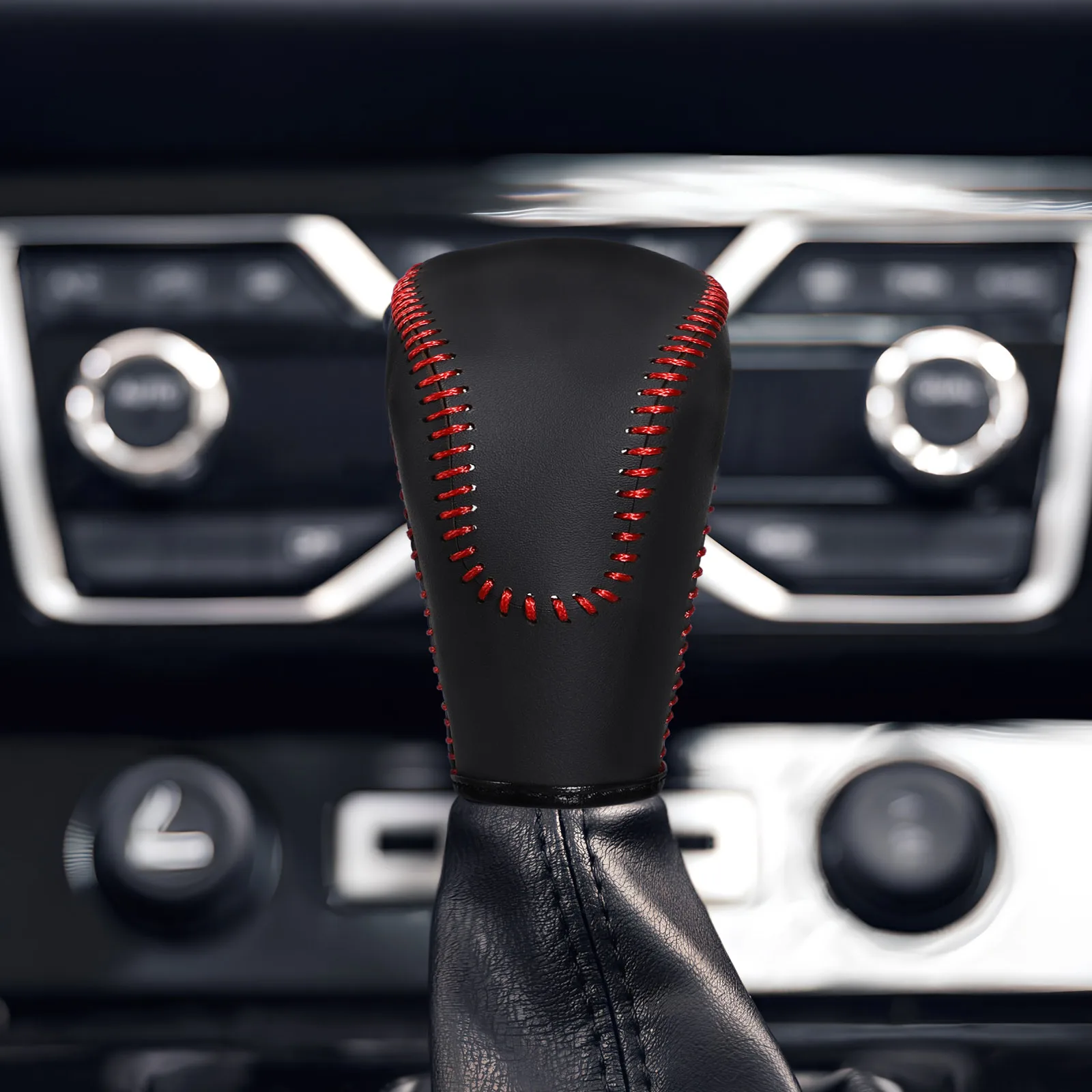 

1pcs Gear Handle Cover Car Shifts Protector Black Universal Manual Interior Decorative Accessories Vehicle