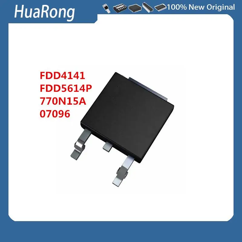 10Pcs/Lot  MOS   FDD4141 FDD5614P  770N15A 07096  TO-252