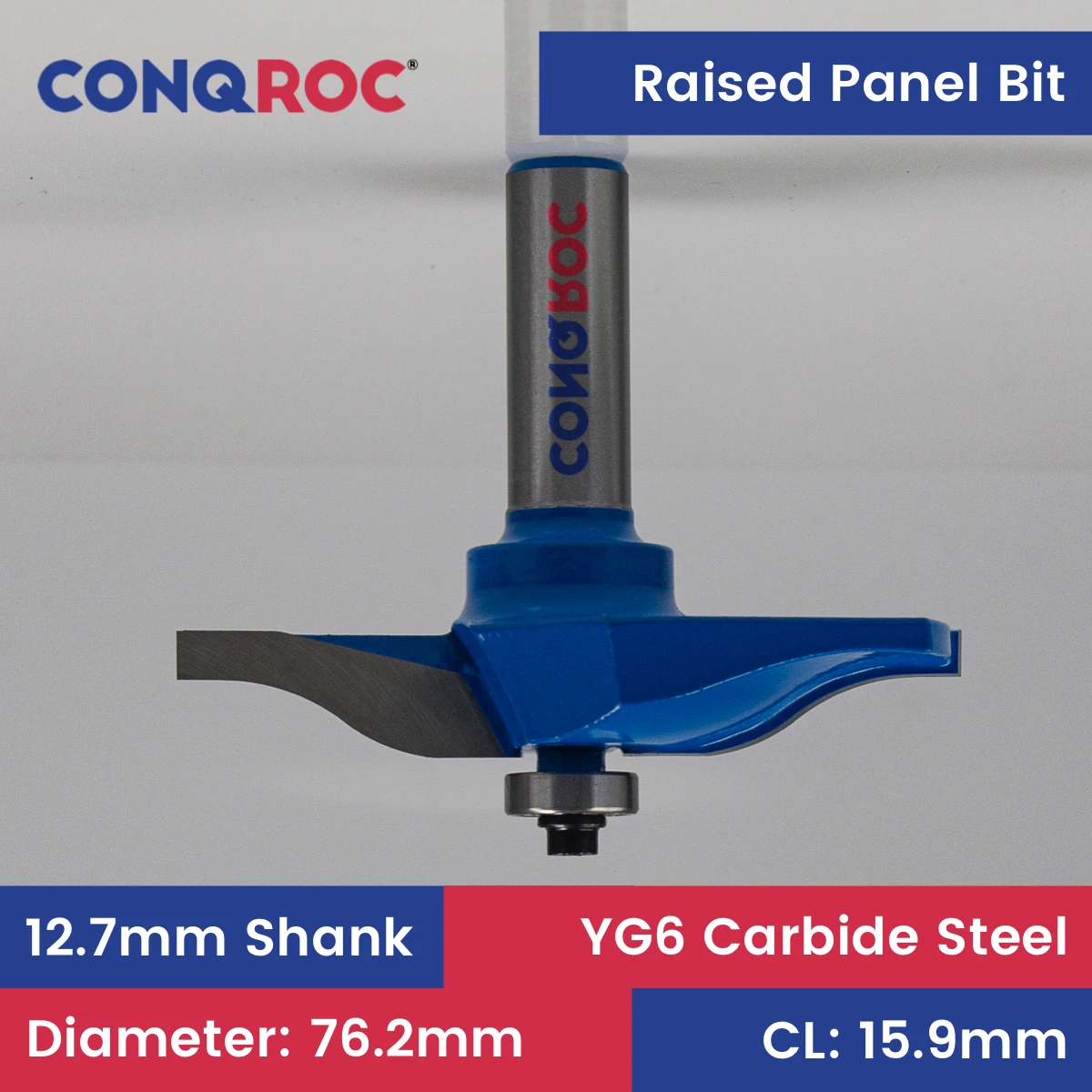 

Фреза для деревообработки с приподнятой панелью, хвостовик 12,7 мм