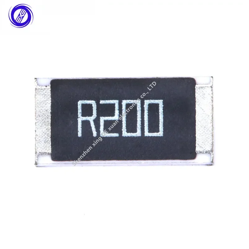 

50 шт. 2512 резистор SMD 1 Вт 0,2 Ом 0,2R R200 сопротивление 1% 2512 чип пассивный компонент