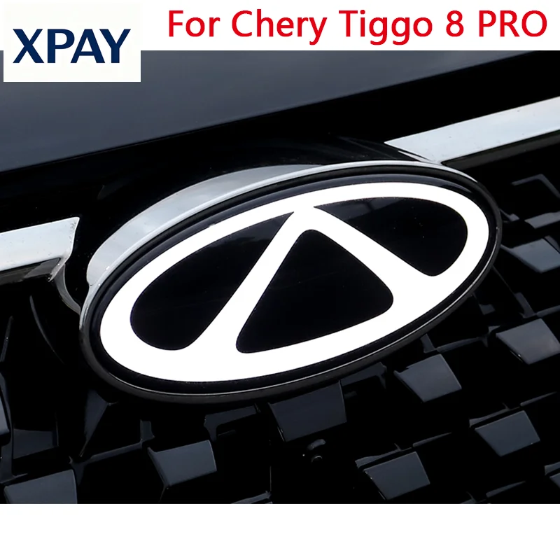 New Car Grille Logo Light for Chery Tiggo 8 Pro 2024-2025 Illuminated Car Logo The Constant Light Module Is Installed Without Lo