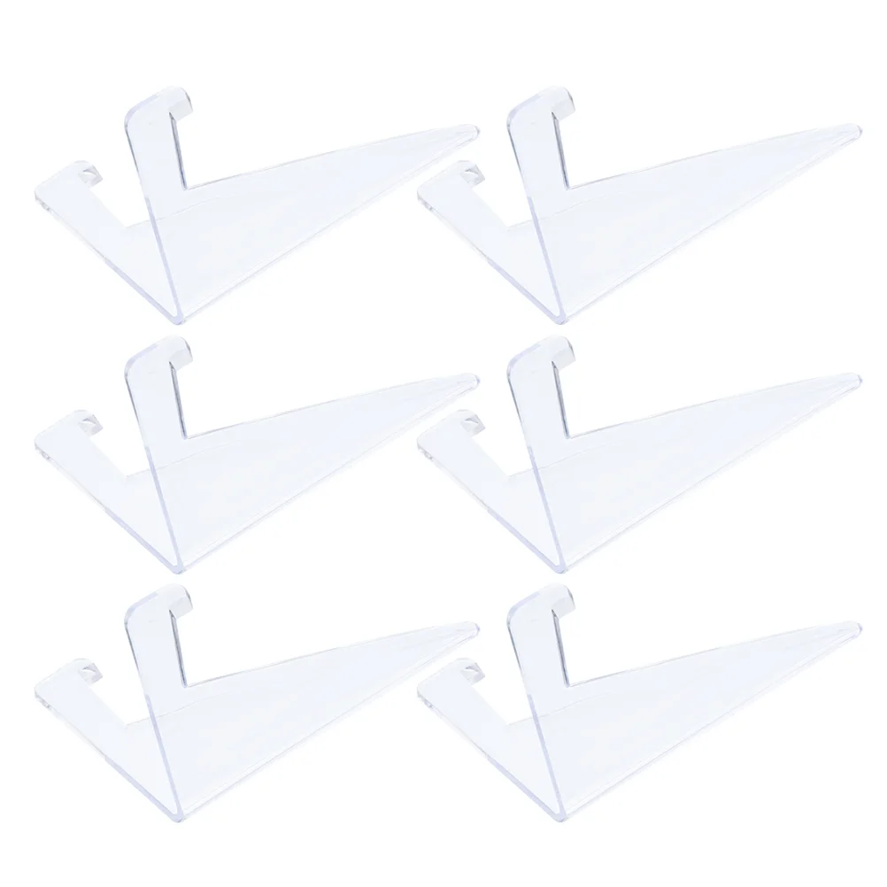 

6 Pcs Football Card Display Stand Business Trading Cards Other Supplies Basketball Case