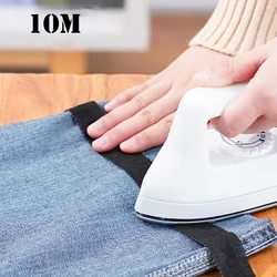 5/10M Iron-on Pants Edge Shorten Self-Adhesive Pants Past Iron-on Hem Tape Fabric Tape for Suit Pants Jeans DIY Sewing Fabric