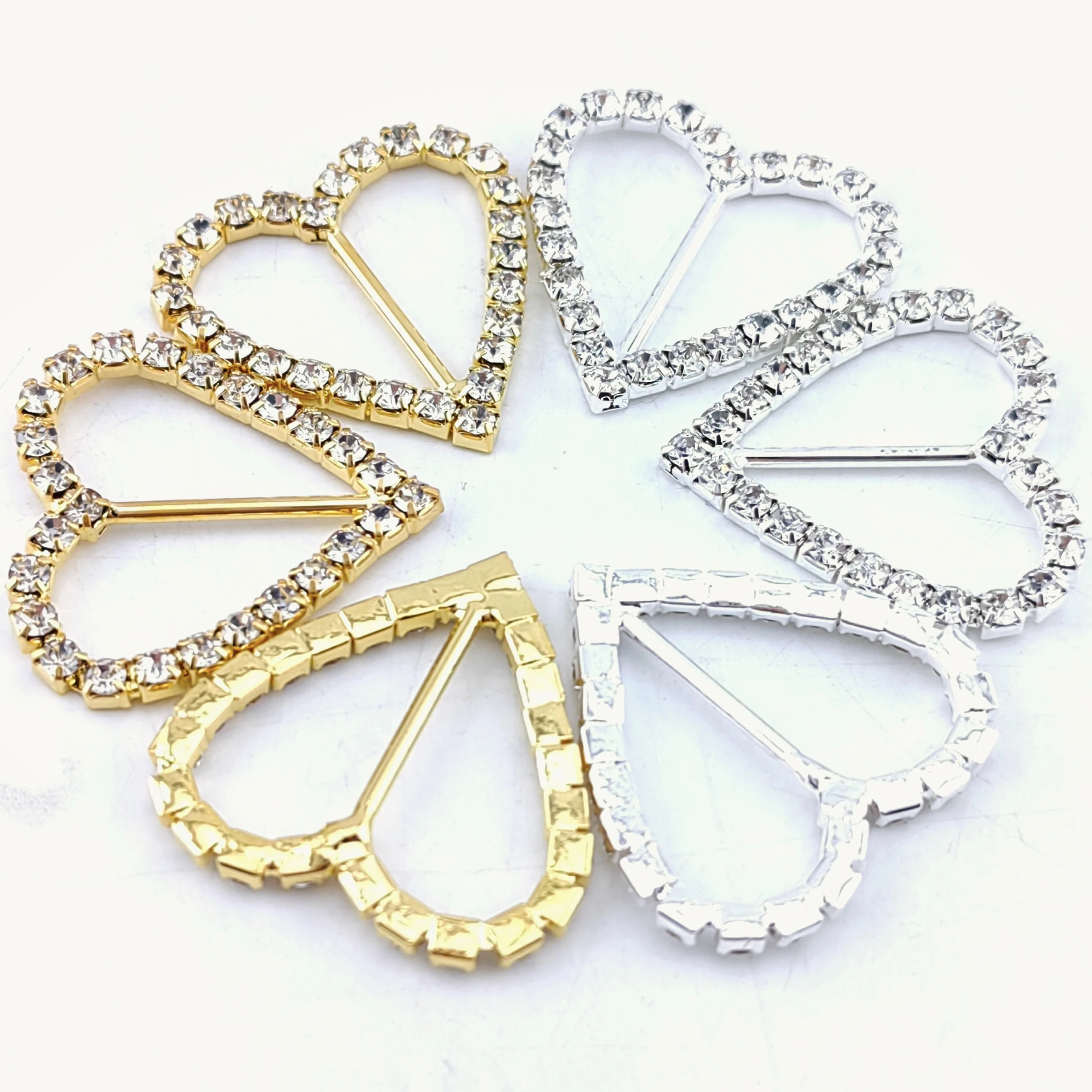 10PCS Peach Heart R… - image