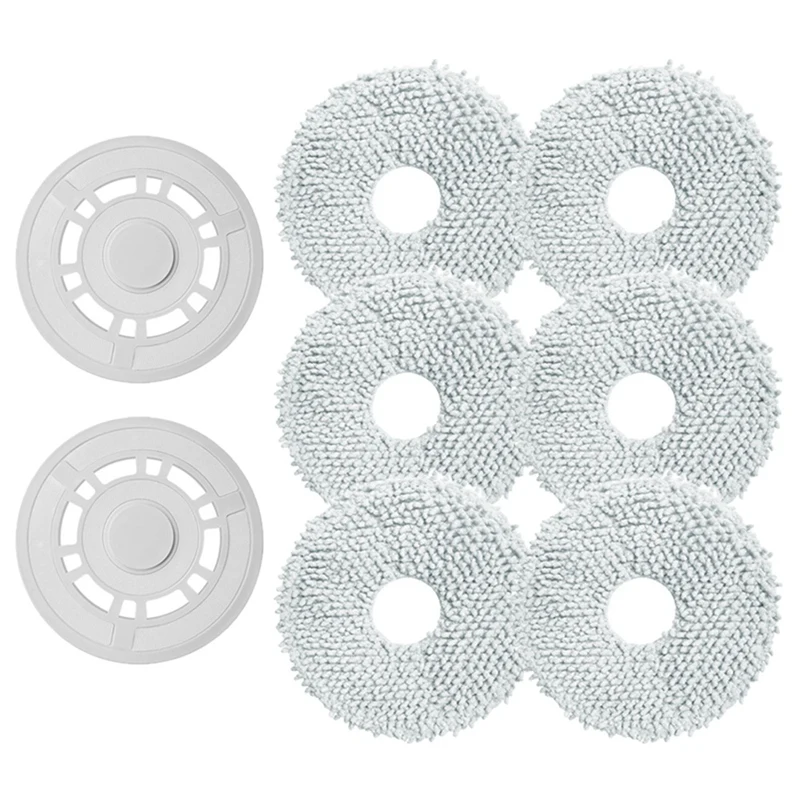Trapos de fregona lavables para Robot aspirador, accesorios de repuesto para Xiaomi Mijia B101CN/Dreame S10 S10 Pro