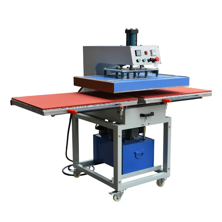 Dual Tray Aluminum Sheet Sublimation DTF Heat Transfer Machine New High Pressure Hot Press Custom Printed for Garment Use