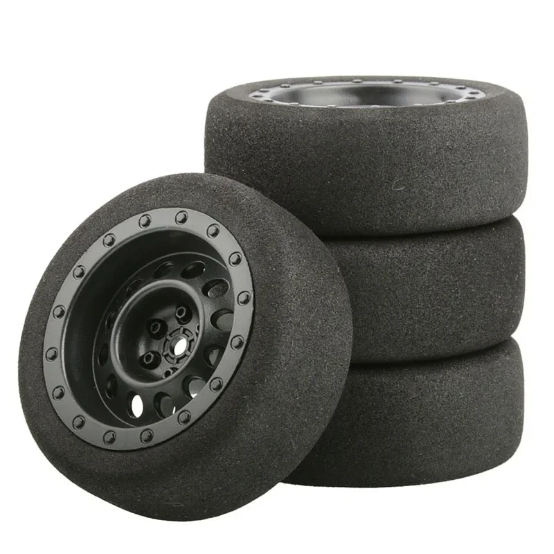 Accessoires pour voitures de course RC hexagonales de 12 mm, lot de 4, pneus en mousse de course, jantes pour HSP HPI 1/10, voiture de course RC sur route