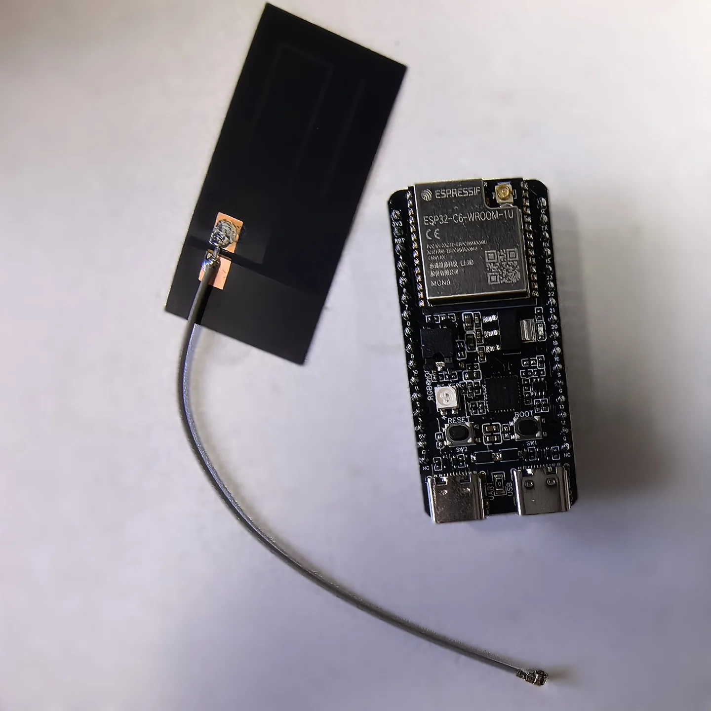 ESP32 C6 ESP32-C6-DevKitC-1 and ESP32-C6-DevKitC-1U 8MB ESP32-C6-WROOM-1 1U N8 Module USB for CP2102