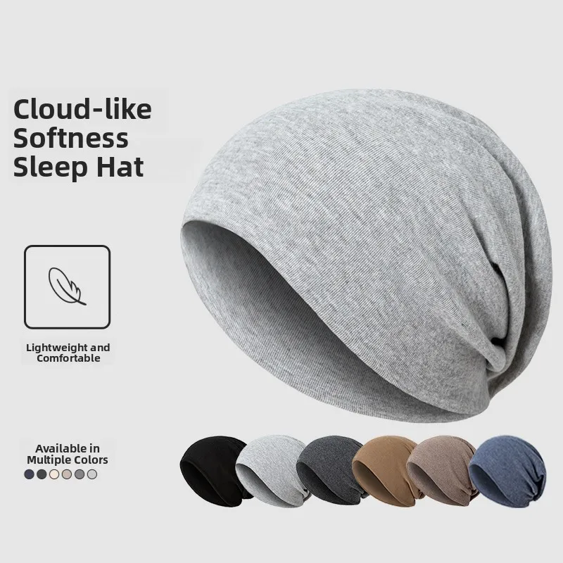 Unisex Sleep Cap Windproof No Pressure Sensation Nighttime Sleeping Special Use Postpartum Cap Air Conditioned Room Summer Warm