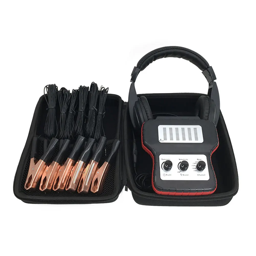 6 Channel Car Engine Noise Detector Adjustable Sensitivity Sound Tester With Light Indicator For Automotive Chassis Abnormal Dia