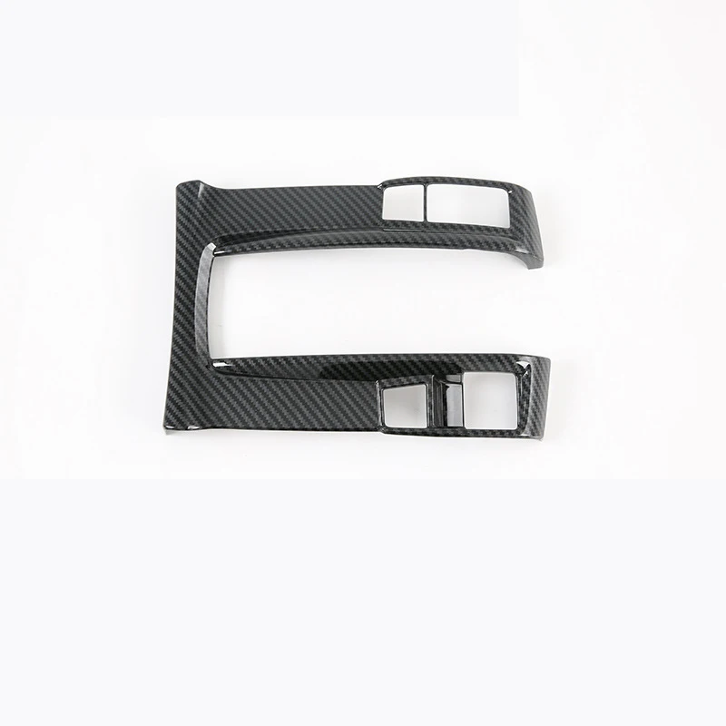 Per Honda Civic 2016-2020 copertura del pannello del cambio in fibra di carbonio rivestimento decorativo cornice finiture adesivo accessori interni