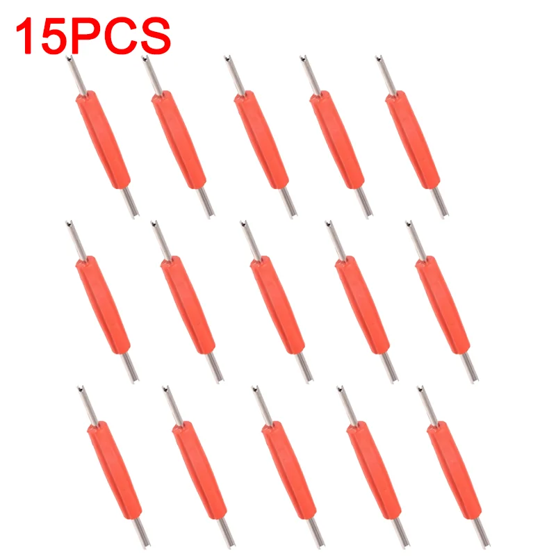 

15pcs 12.5CM Wrench Pneumatic Valve Core Extractor Screwdriver Valve Core Motorcycles Air Conditioning Bicycle Truck Repair Tool