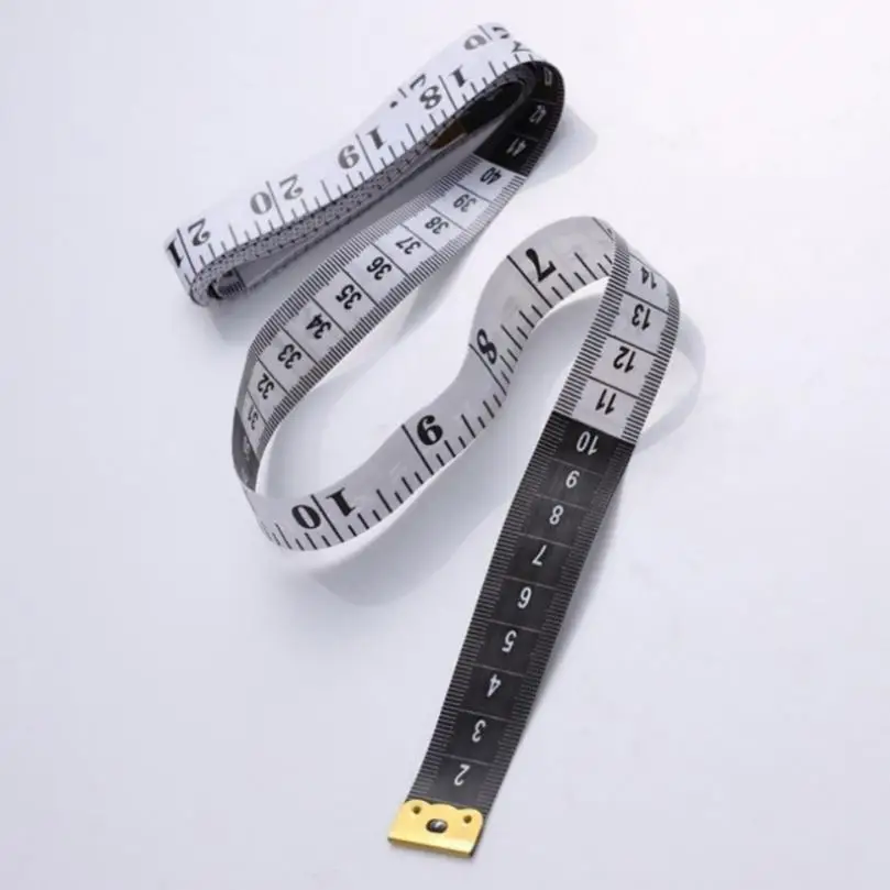 2/4pcs Soft Tape Measure Double Scale 200cm Fabric Craft Measuring Ruler Flexible Vinyl Measuring Tape for Body Weight Loss