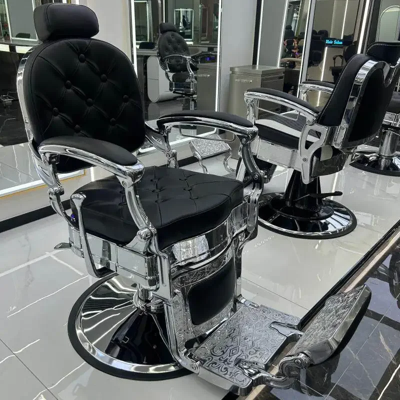 #Barbershop Professional Barber Nordic Modern Styling Ergonomic Salon Chair Equipment ArmNordic For Barbershop Salon Furniture