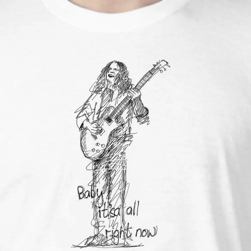 

Paul Kossoff – Free, , Rock, The Guitarists,Paul Kossoff – Free_00000692- hand-drawn pattern T-shirts for both men and women in