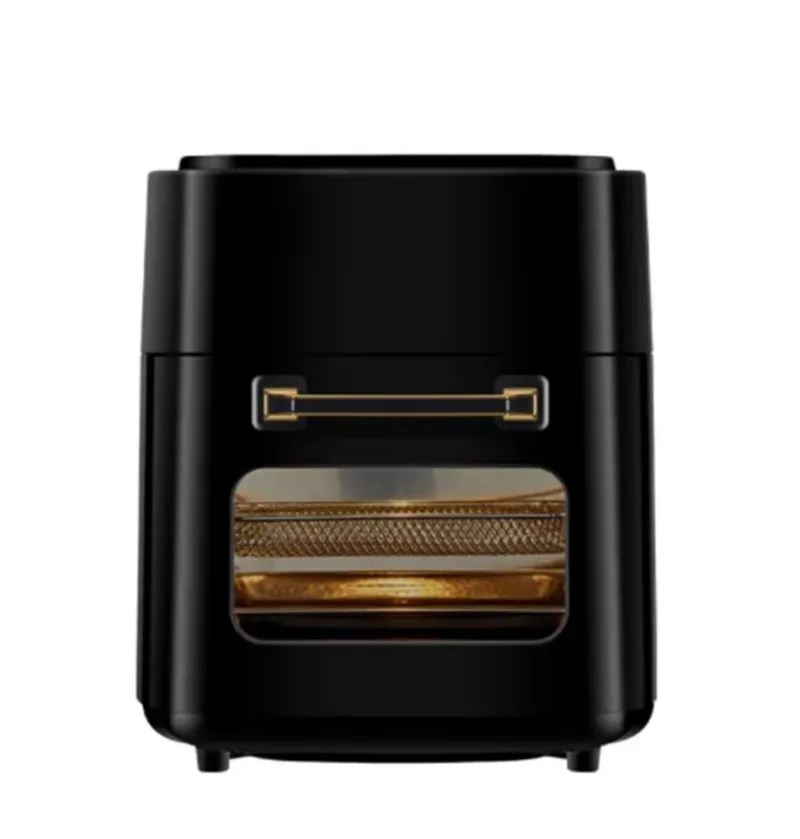 15-Liter square air fryer, multi-function large-capacity touch screen, automatic visual smart electric oven