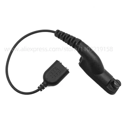 Audio Adapter Connector For Motorola Xir P8268 P8668 APX6000 APX7000 Walkie Headphone Conversion Cable To K-type 2-pin Earphone