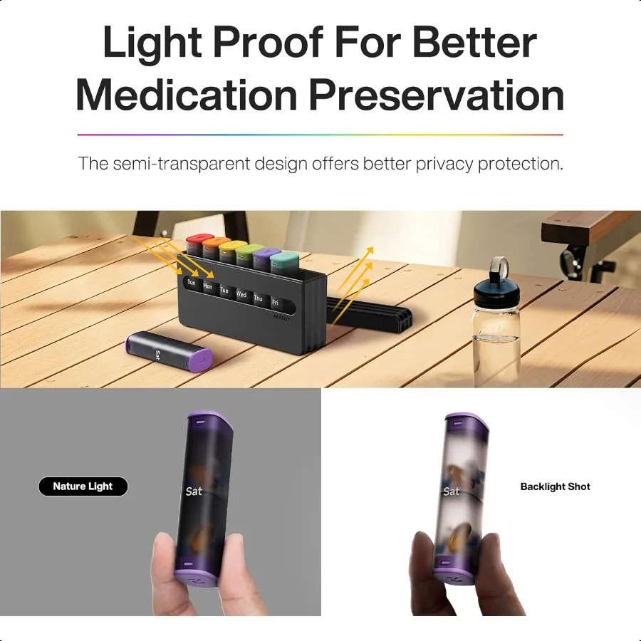 منظم حبوب الدواء الأسبوعي 2 مرات في اليوم Am Pm صندوق حبوب 7 أيام كبير مرتين علبة حبوب الدواء للأدوية اليومية زيوت الأسماك والفيتامينات