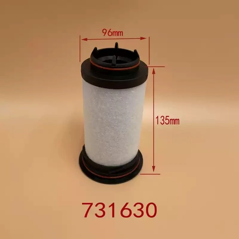Oil Mist Separator Filter Element, Exhaust Filter Compatible With  Rotary Vane Vacuum Pump