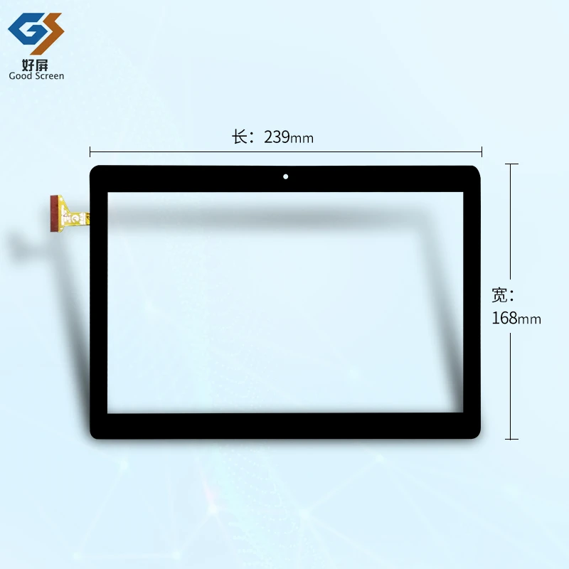 New 10.1 inch touch with Frame for cube iplay10 Pro Tablet PC Capacitive touch screen sensor panel digitizer