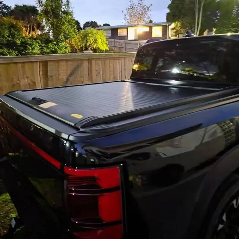 Automatic Operated Roller Shutter Factory Direct Sal Retractle Hard Bed Truck Tonneau Cover For Pickup NP0