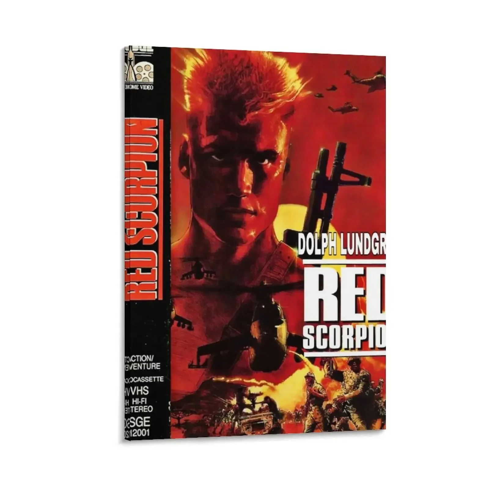 

Red Scorpion VHS Canvas Painting decor wall decoration posters