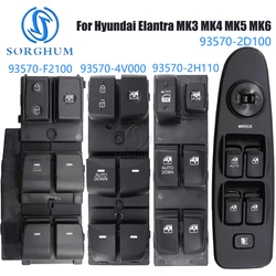 SORGHUM for Elantra Electric Power Window Lifter Control Switch For Hyundai Elantra III V IV 2000-2019 93570-2D000 93570-4V000